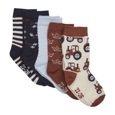 Creations Robo 6022 Patterned Socks Tortoise Shell 5pk