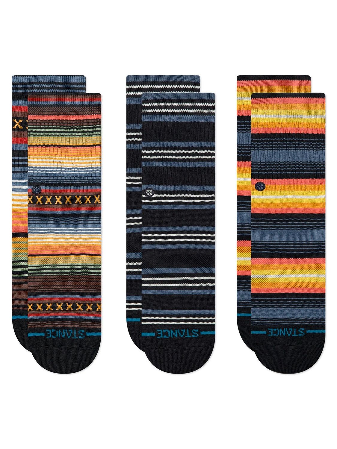 Stance Serape Crew Socks 3pk