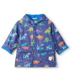 Hatley Snap Rain Coat Dino Party Limoges