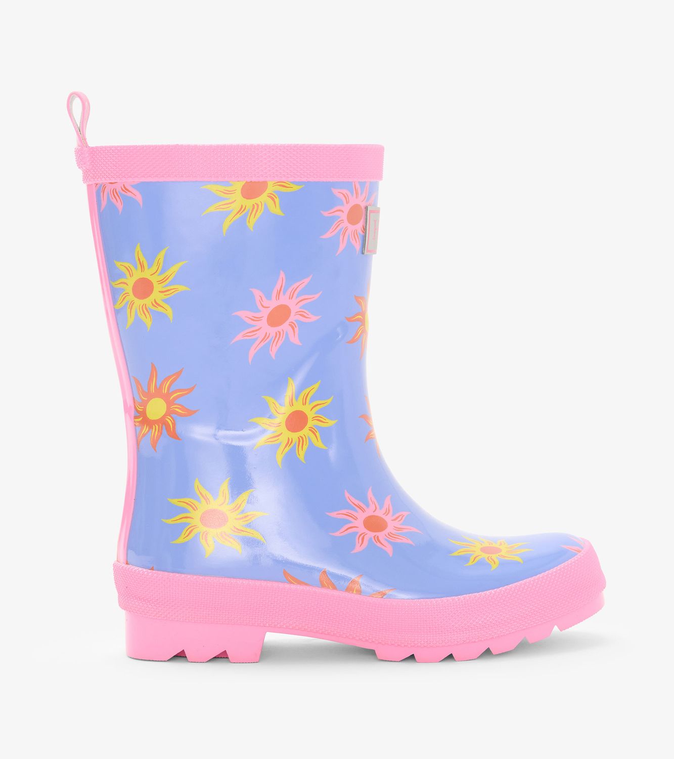 Hatley Shiny Rain Boot Faded Suns