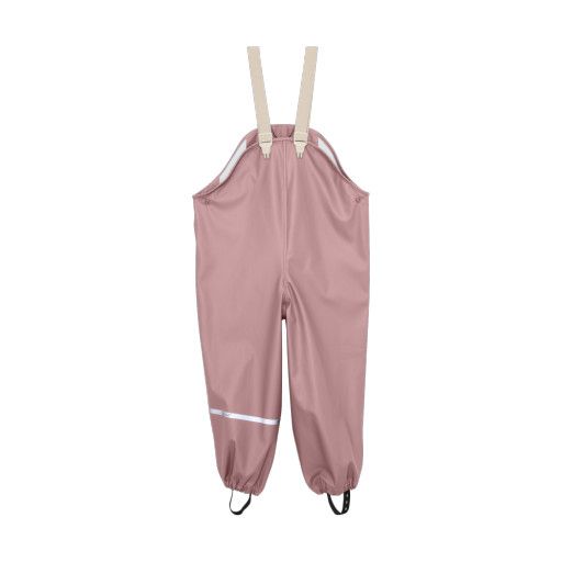 Celavi Bib Rain Pants, Color: Nostalgia Rose, Size: 3/4y