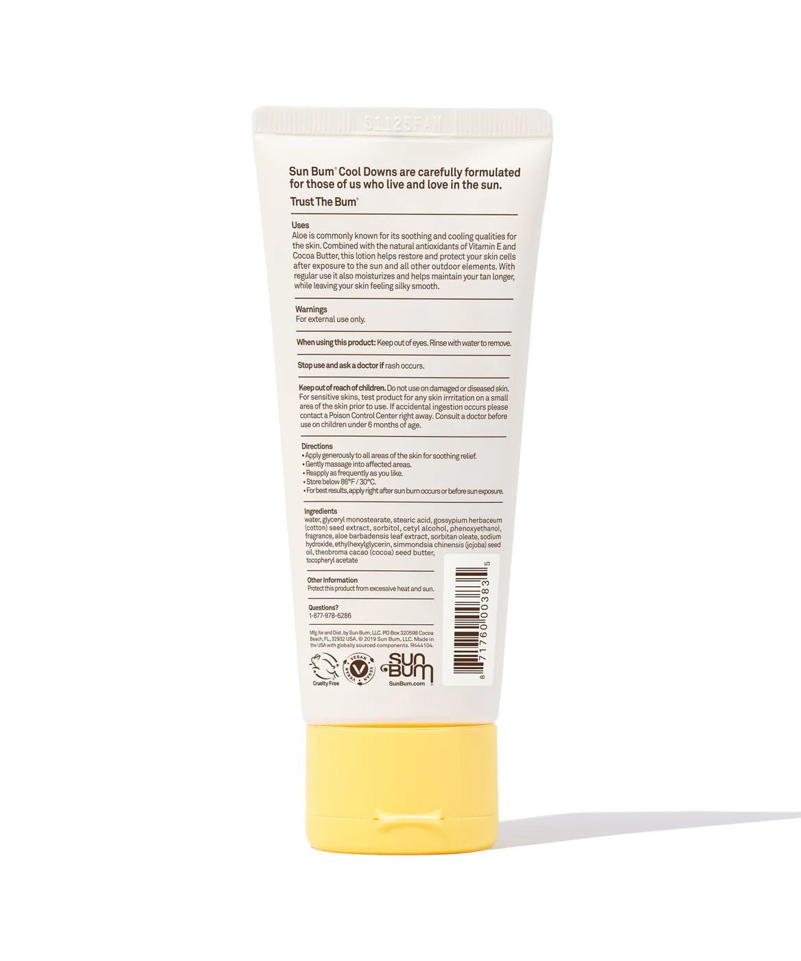 Sun Bum Cool Down Lotion 6oz