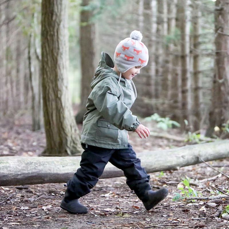 Jan &amp; Jul Fleece Lined Rain Pants Black