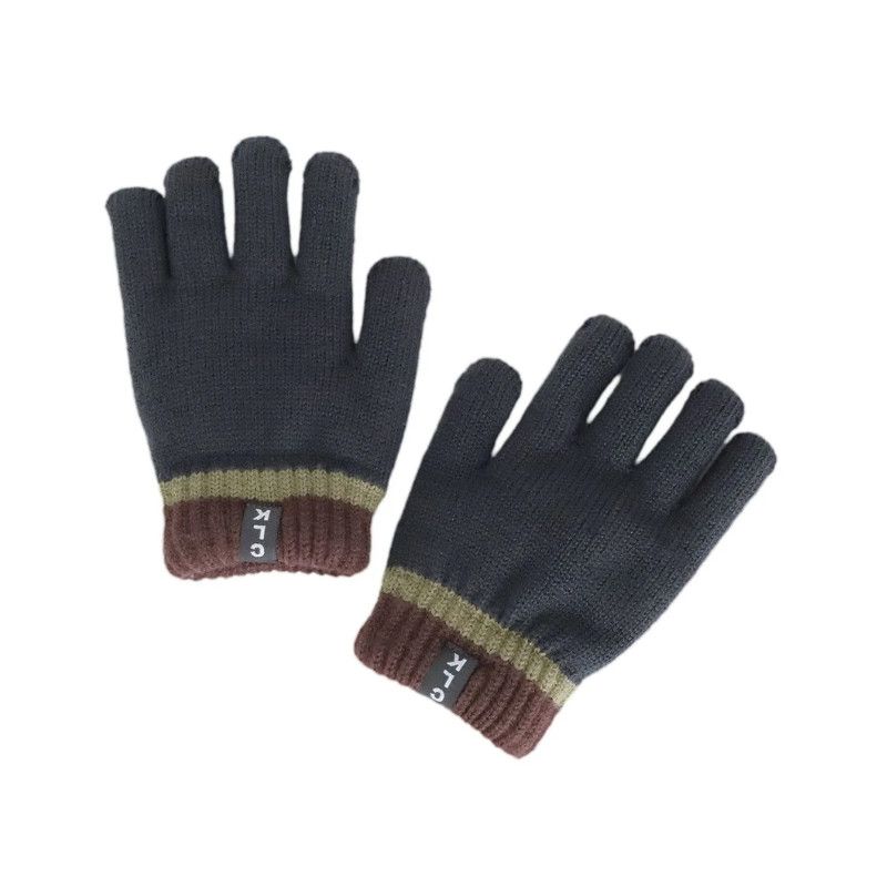 CaliKids W2491 Knit Gloves Black Ink