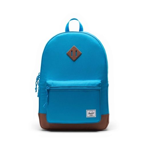 Herschel Heritage Youth Backpack 26L, Color: Hawaiian Surf/Saddle Brown