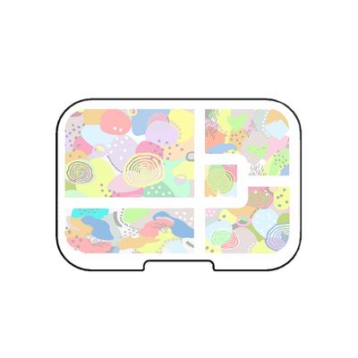 Munchbox Tray Midi 5 Pastel Artwork