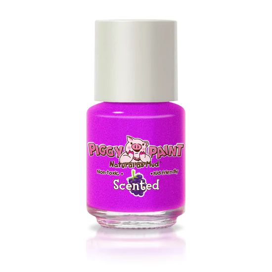 Piggy Paint Mini Scented Polish Grouchy Grape 0.25 fl/oz