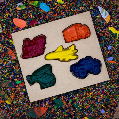 Crazy Crayons Set Solid Transport
