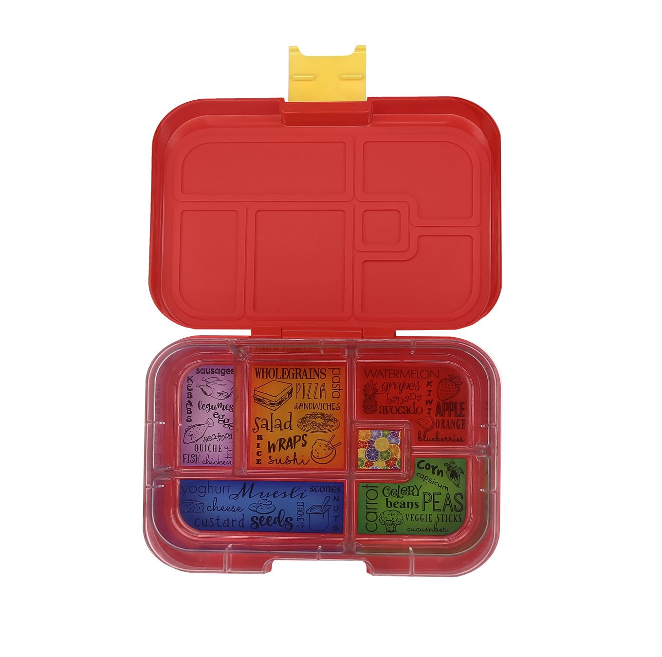 Munchbox Maxi 6 Red Lava