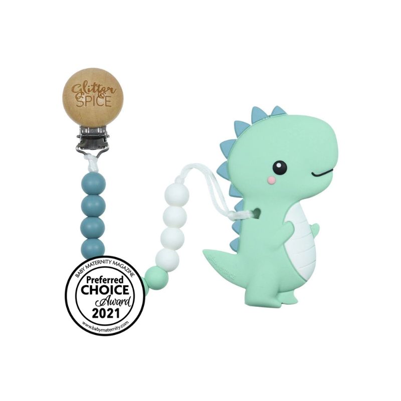 Glitter &amp; Spice Teether T-Rex