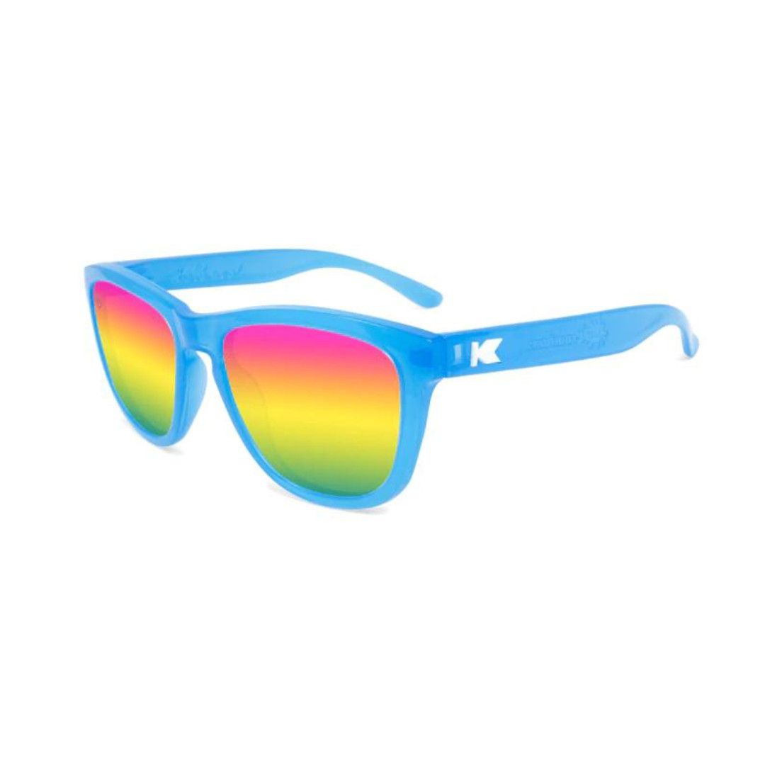 Knockaround Polarized Sunglasses Rainbow Blues 2-10Y