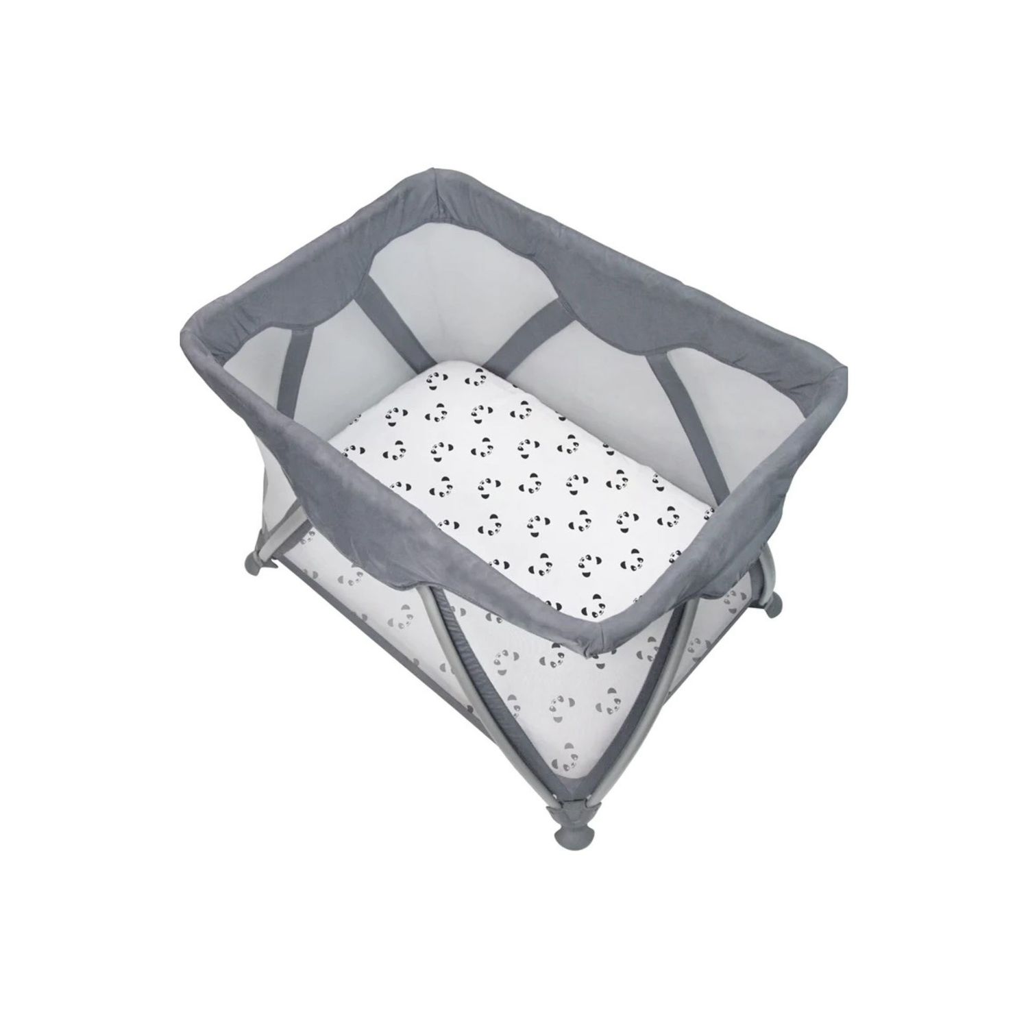 Kushies Fitted Playpen Sheet Panda 29"x 42"