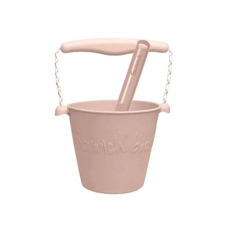 Scrunch Silicone Bucket &amp; Spade Blush