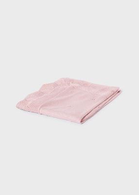 Mayoral 9240 Knit Shawl Rose