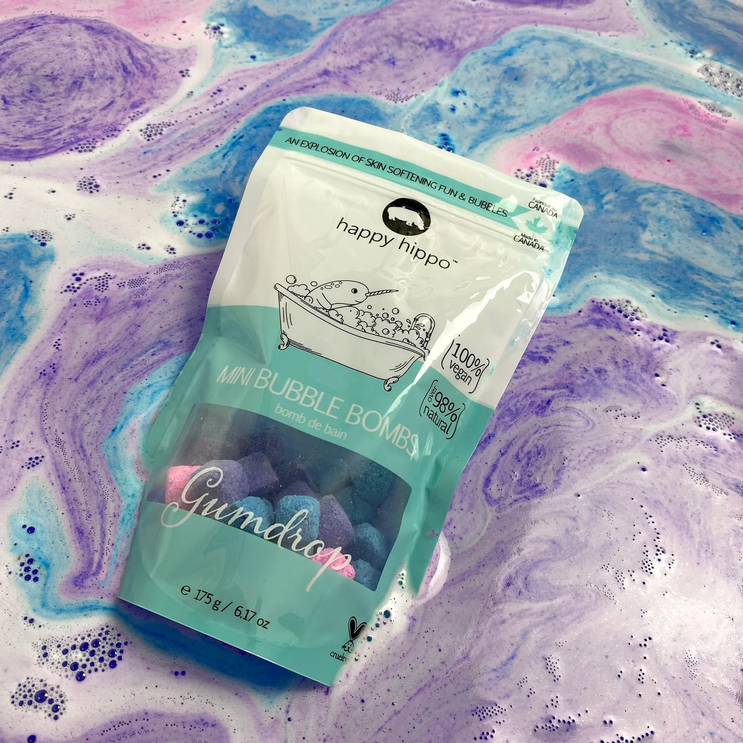 Happy Hippo Swamp Water Mini Bubble Bombs