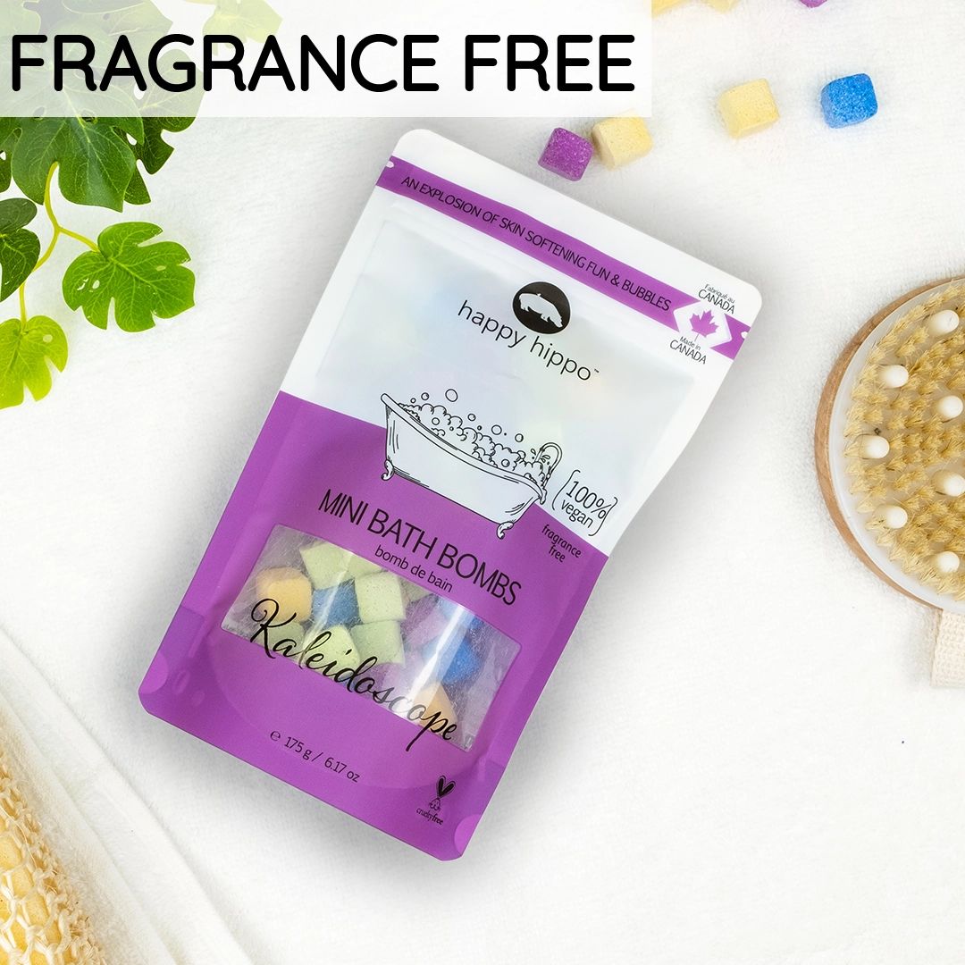 Happy Hippo Kaleidoscope Mini Bubble Bombs - Unscented