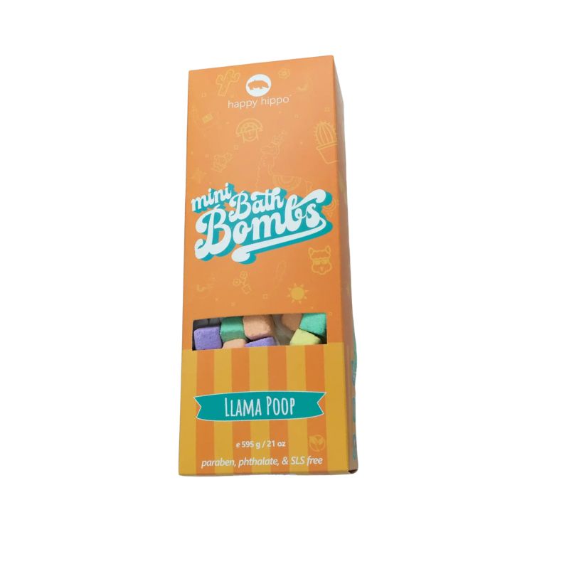 Happy Hippo Llama Poop Mini Bubble Bombs 595g