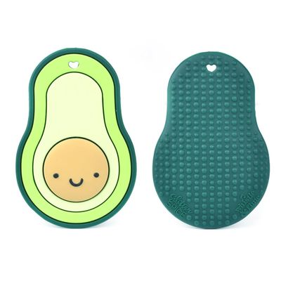 Glitter &amp; Spice Teether Avocado