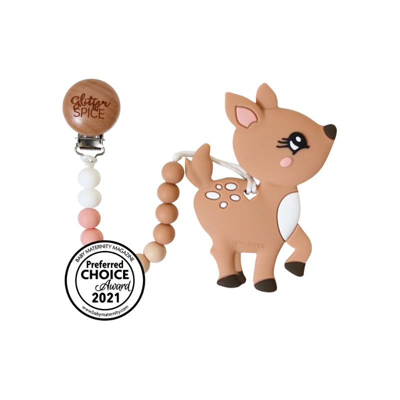 Glitter &amp; Spice Teether Deer