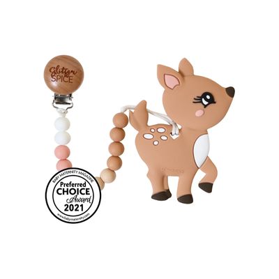 Glitter &amp; Spice Teether Deer