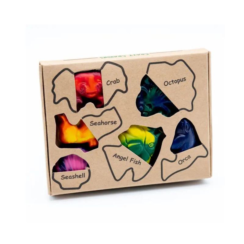 Crazy Crayons Set Multi Ocean