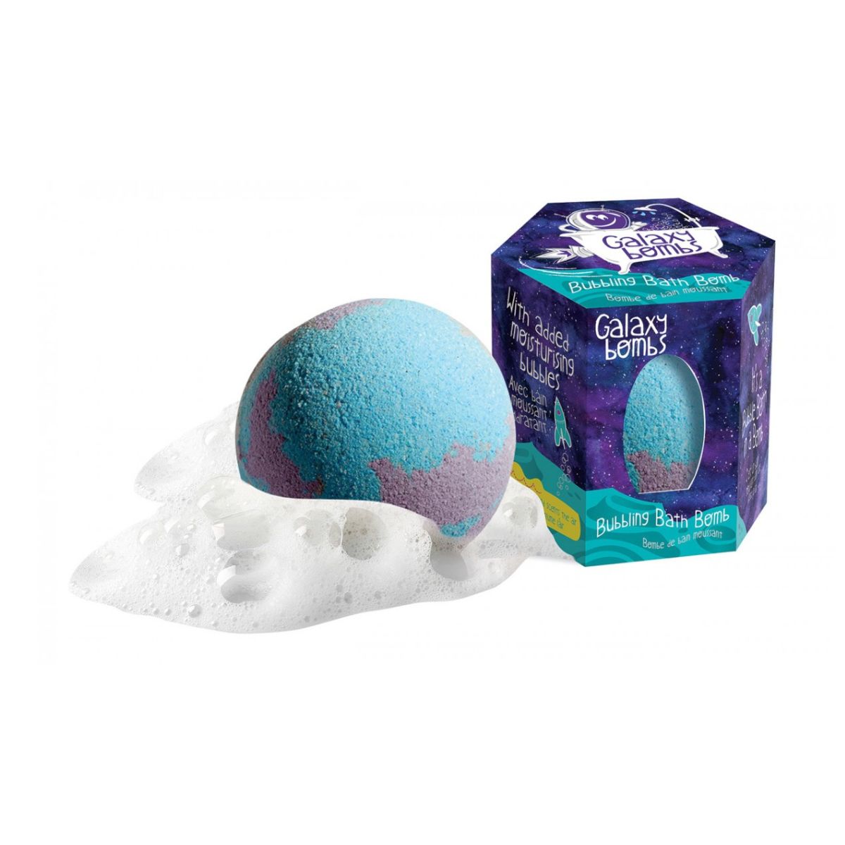 Loot Bubbling Galaxy Bomb Night Sky Blue/Purple