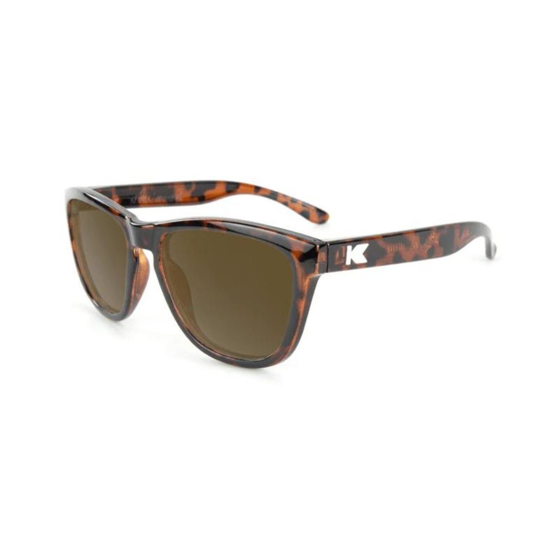 Knockaround Polarized Sunglasses Glossy Tort/Amber 2-10Y