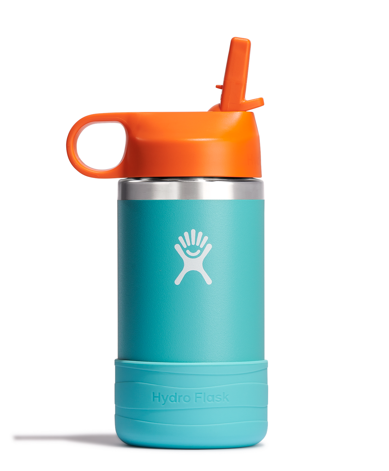 Hydro Flask 12 Oz Kids Wide Mouth Straw Cap And Boot Seaspray