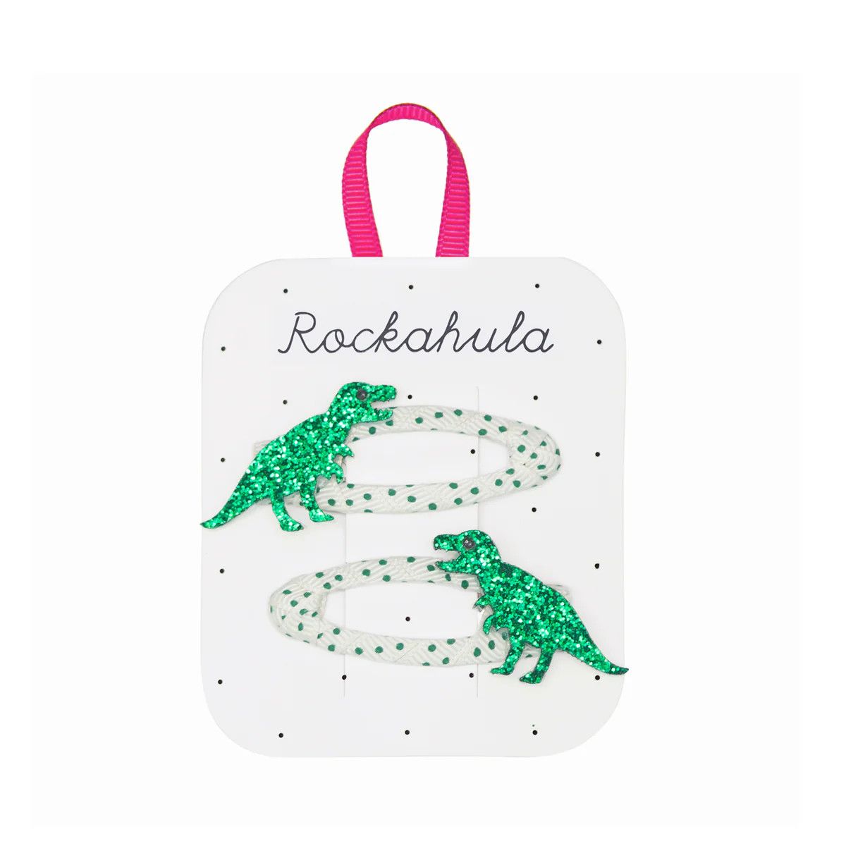 Rockahula Hair Clips Spotty T-Rex