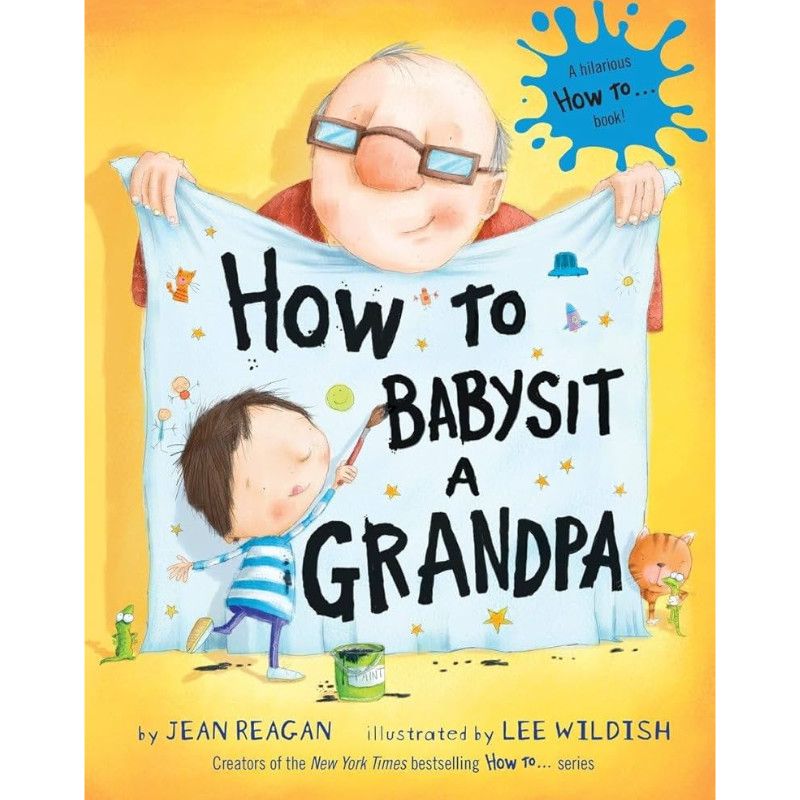 Books to Bed How to Babysit Grandpa Book