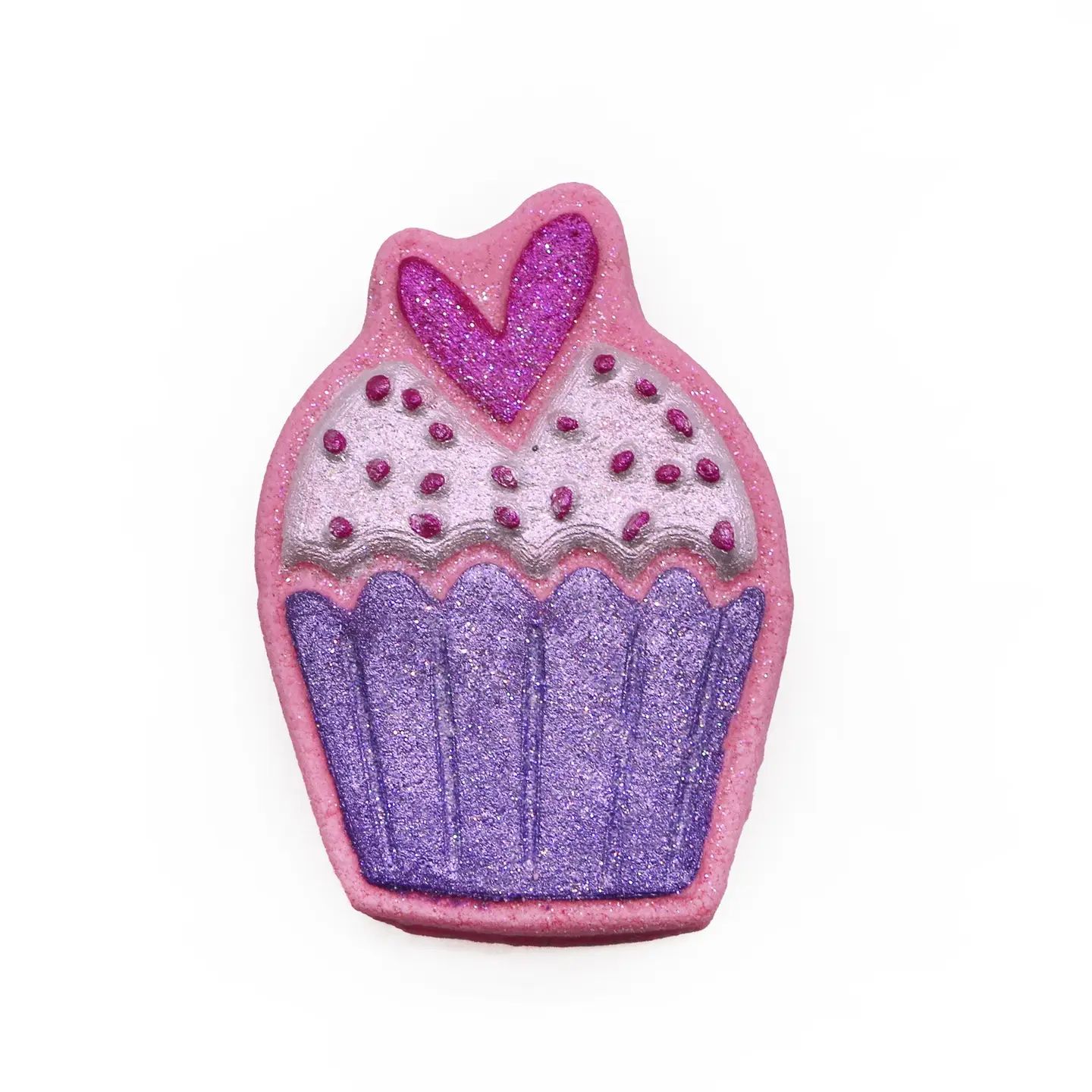 The Bomb Bar Bath Bomb Cupcake Heart Bath Bomb