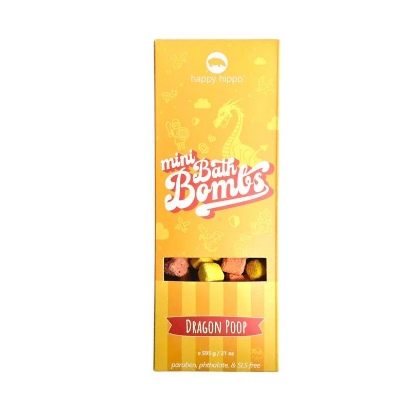 Happy Hippo Dragon Poop Mini Bubble Bombs 595g