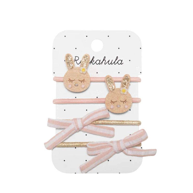 Rockahula Hair Ponies Stripy Bunny