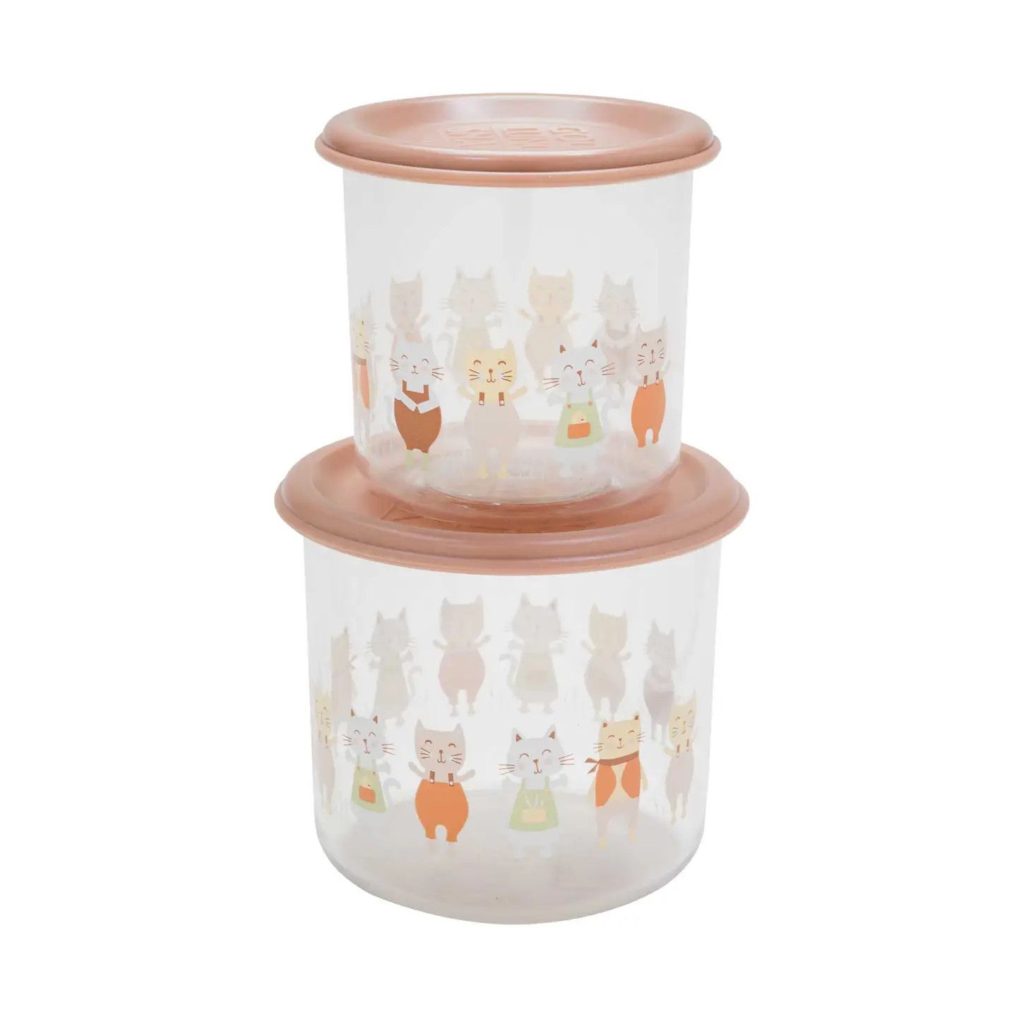 Good Lunch Containers Large 2Pc Prairie Kitty