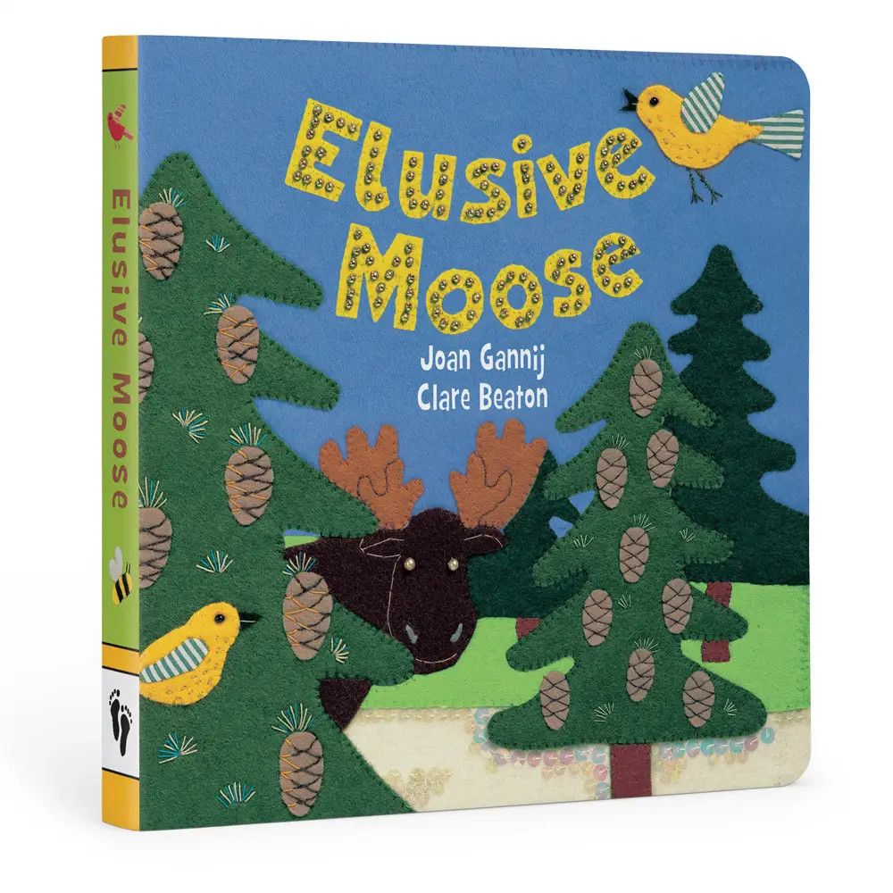 Books Elusive Moose Board Book