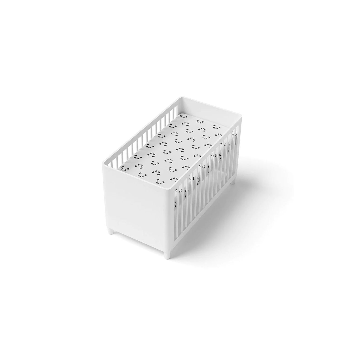 Kushies Fitted Crib Sheets Panda