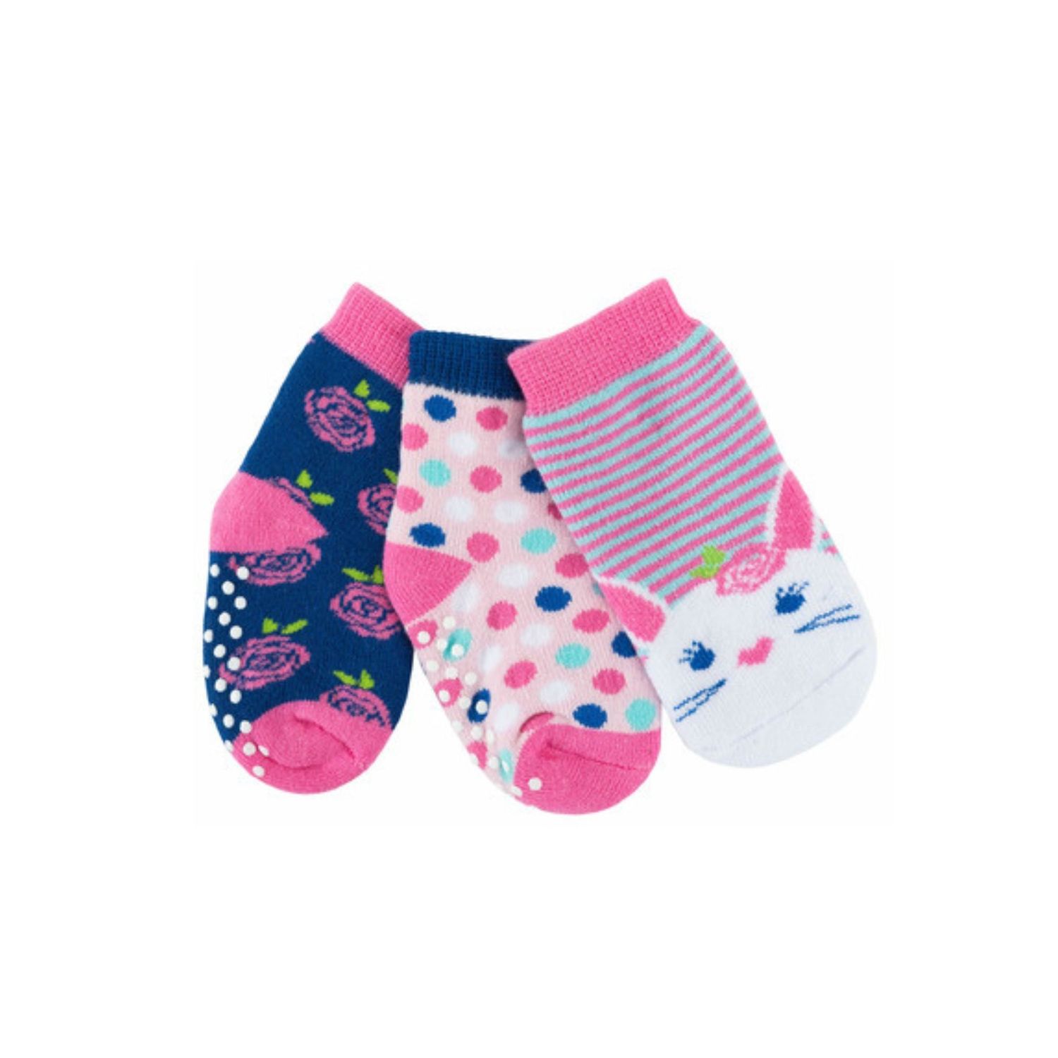 Zoocchini 3pk Socks Bella the Bunny 0-24M