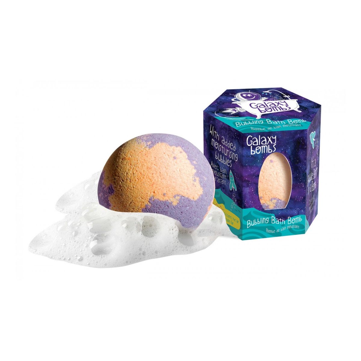 Loot Bubbling Galaxy Bomb Mars Orange/Fuchsia