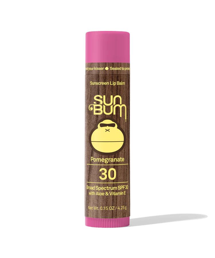 Sun Bum Lip Balm SPF 30 Pomegranate