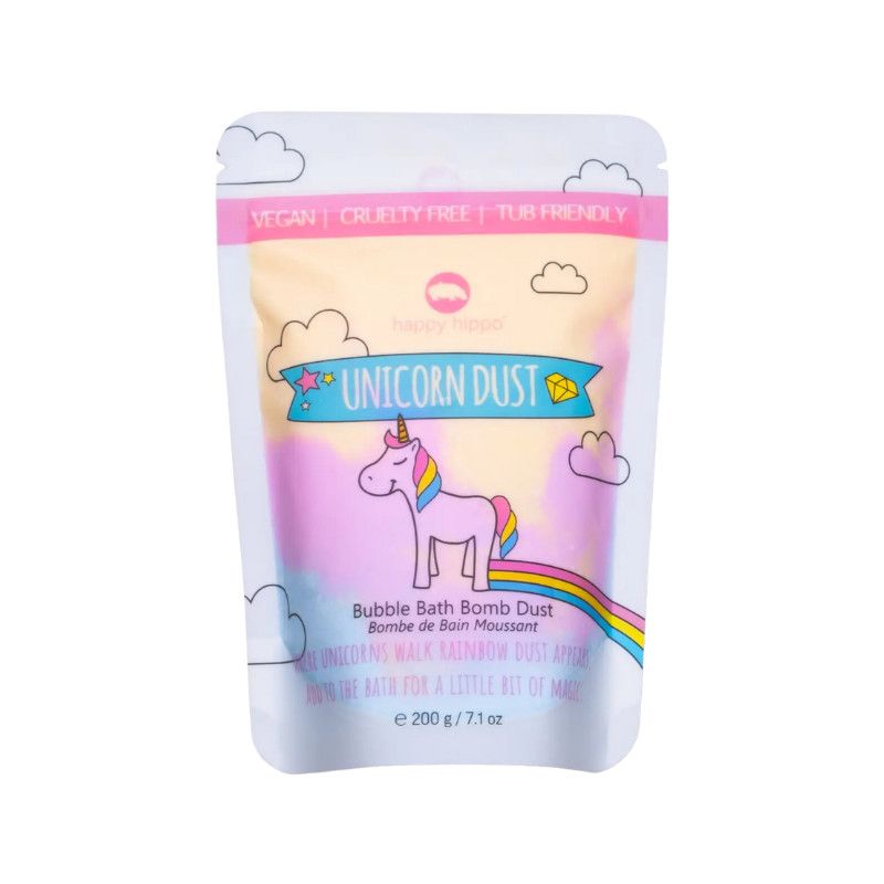 Happy Hippo Unicorn Dust Bubble Bomb Dust