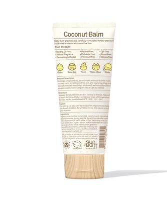 Baby Bum Natural Monai  Balm 3oz