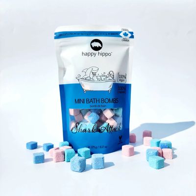 Happy Hippo Shark Attack Mini Bubble Bombs