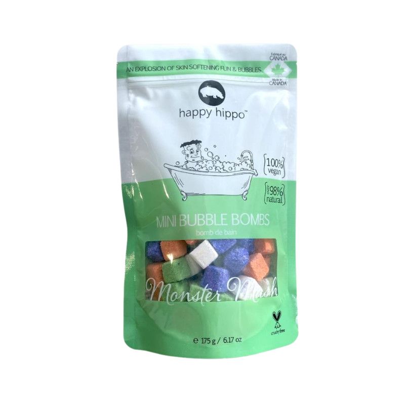 Happy Hippo Monster Mash Mini Bubble Bombs