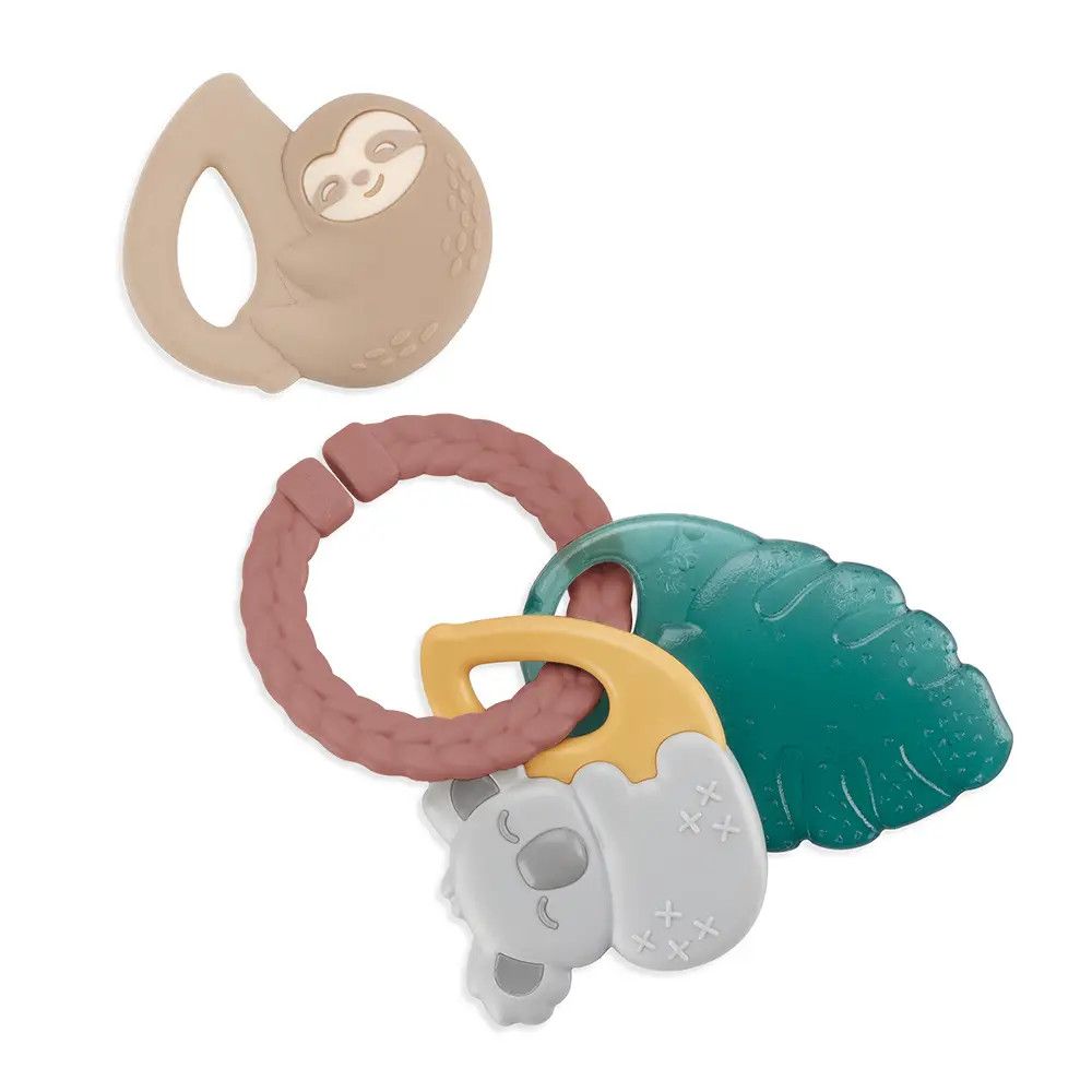 Itzy Ritzy Tropical Keys Texture Ring with Teether/Rattle