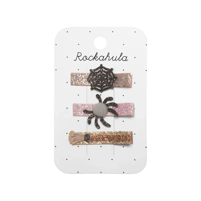 Rockahula Halloween Hair Bar Clips Spooky Spider