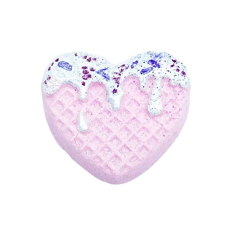 The Bomb Bar Bath Bomb Mini Heart Waffle
