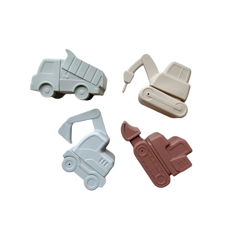 Peaks &amp; Valleys Baby Construction Bath Toys Pastel