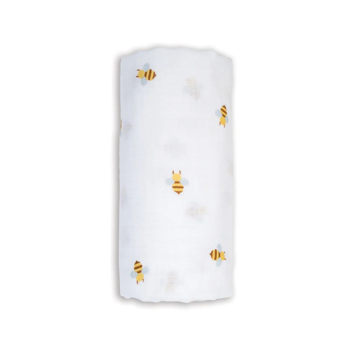 Lulujo Muslin Swaddle Bees 40" x 40"