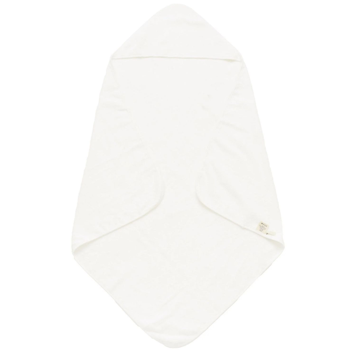 Kushies Hooded Towel &amp; Washcloths White