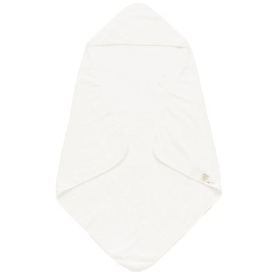 Kushies Hooded Towel &amp; Washcloths White